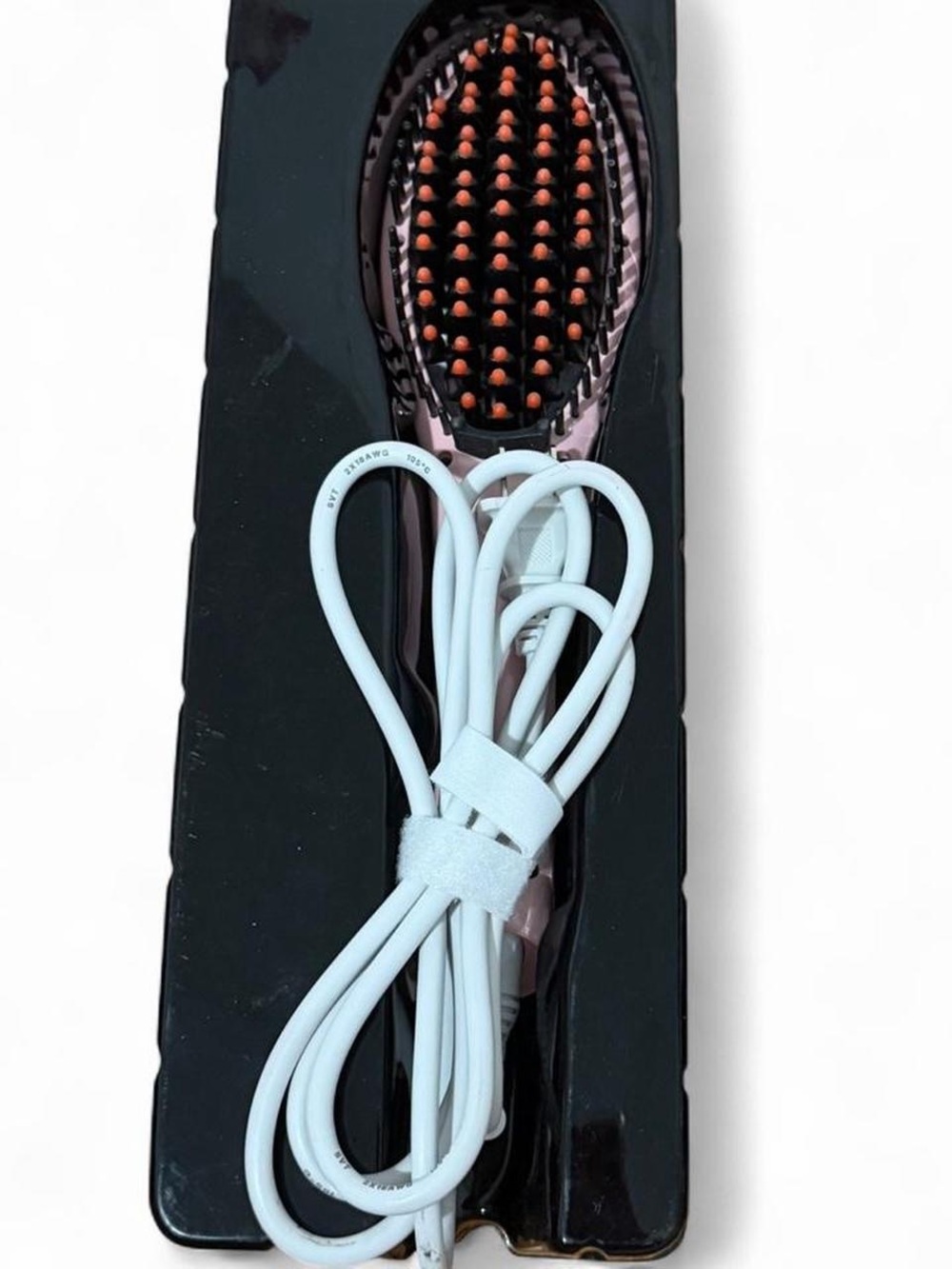 Lavender Electric Hair Straightening Brush